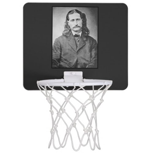 Marshal Wild Bill Hickok Old West Gunfighter Mini Basketball Hoop