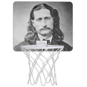 Marshal Wild Bill Hickok Old West Gunfighter Mini Basketball Hoop