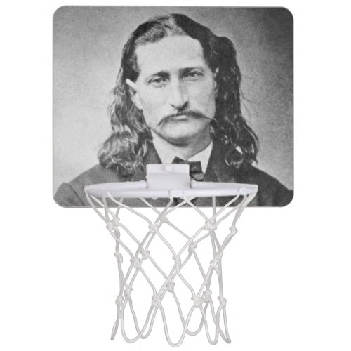 Marshal Wild Bill Hickok Old West Gunfighter Mini Basketball Hoop