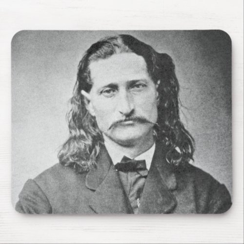 Marshal Wild Bill Hickok Old West Gunfighter Mouse Pad