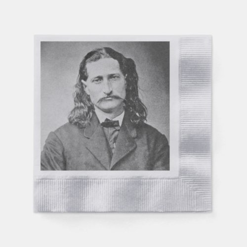 Marshal Wild Bill Hickok Old West Gunfighter Napkins