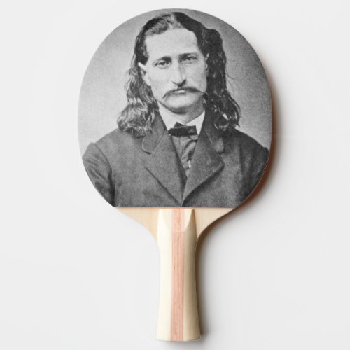 Marshal Wild Bill Hickok Old West Gunfighter Ping Pong Paddle