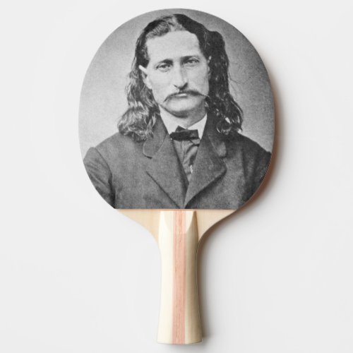 Marshal Wild Bill Hickok Old West Gunfighter Ping Pong Paddle