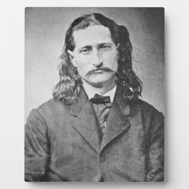 Marshal Wild Bill Hickok Old West Gunfighter Plaque (Front)