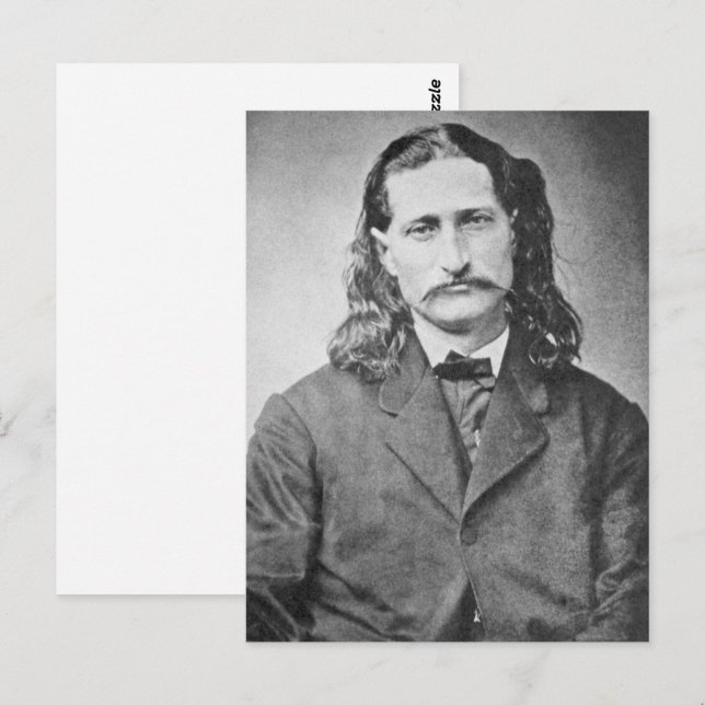 Marshal Wild Bill Hickok Old West Gunfighter Postcard (Front/Back)