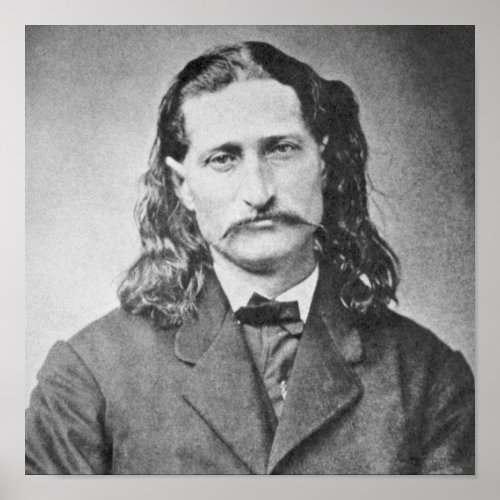 Marshal Wild Bill Hickok Old West Gunfighter Poster