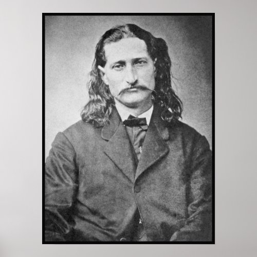 Marshal Wild Bill Hickok Old West Gunfighter Poster