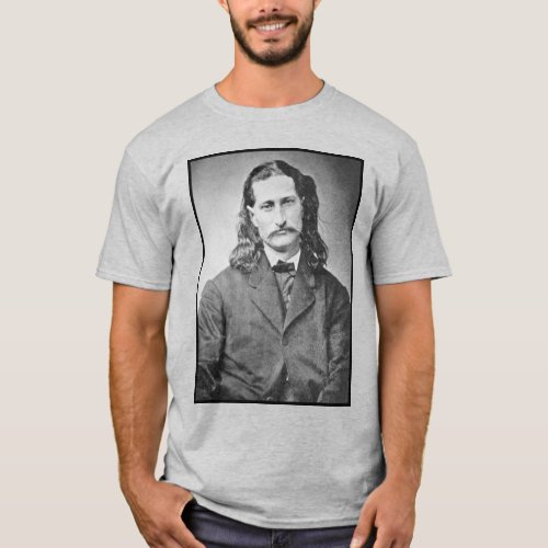 Marshal Wild Bill Hickok Old West Gunfighter T_Shirt