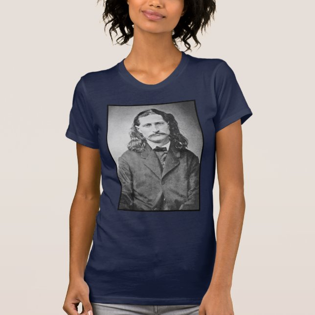 Marshal Wild Bill Hickok Old West Gunfighter T-Shirt (Front)