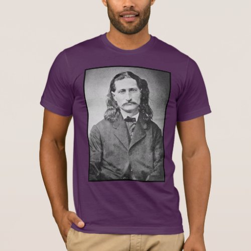 Marshal Wild Bill Hickok Old West Gunfighter T_Shirt