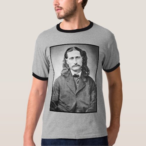 Marshal Wild Bill Hickok Old West Gunfighter T_Shirt