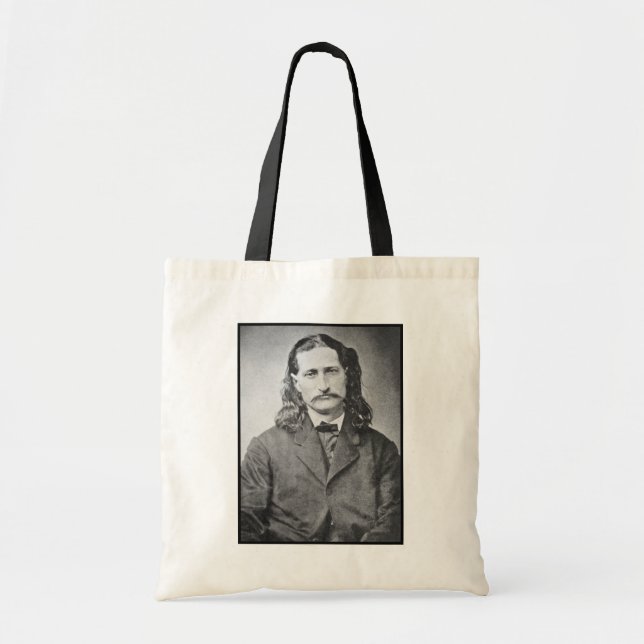 Marshal Wild Bill Hickok Old West Gunfighter Tote Bag (Front)