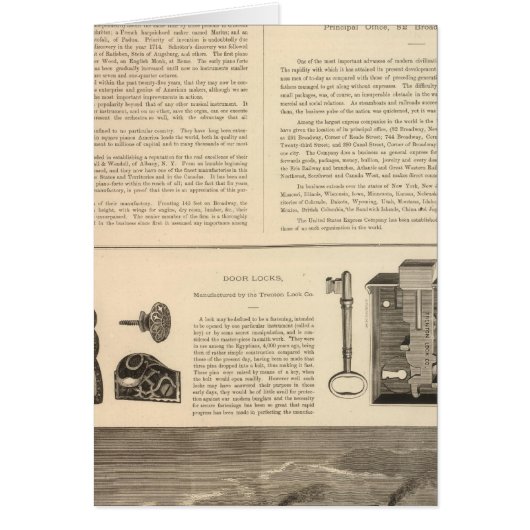 Marshall and Wendell, Manufacturers (Front)