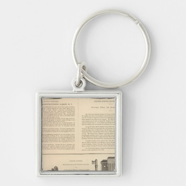 Marshall and Wendell, Manufacturers Keychain (Front)