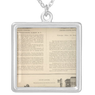 Marshall and Wendell, Manufacturers Silver Plated Necklace