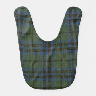 Marshall Clan Tartan Baby Bib