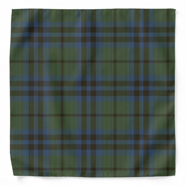 Marshall Clan Tartan Bandana (Front)