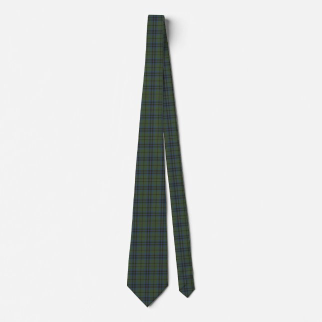 Marshall Clan Tartan Neck Tie (Front)