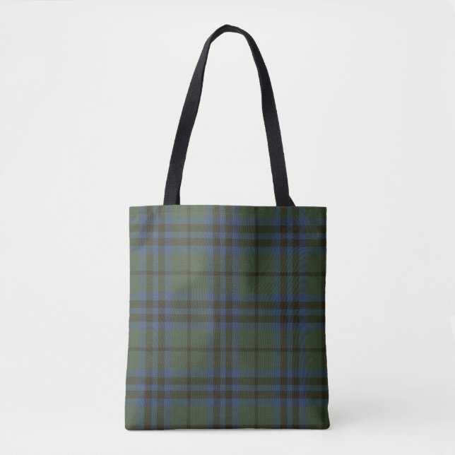 Marshall Clan Tartan Tote Bag (Front)