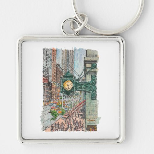 Marshall Field Marshall Fields Keychain