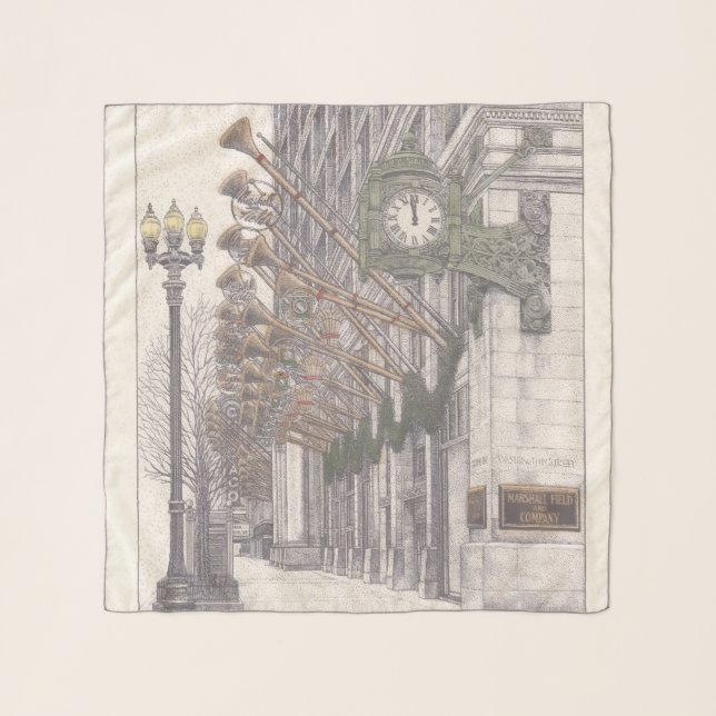 Marshall Field's neck scarf (Front)