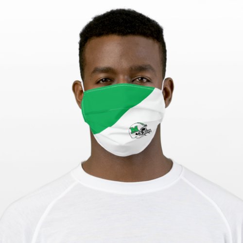 Marshall Football Helmet Adult Cloth Face Mask