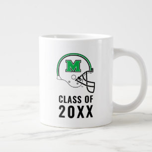 Marshall Football Helmet Giant Coffee Mug