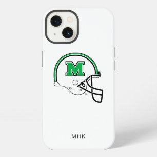 Marshall Football Helmet Monogram iPhone 13 Case