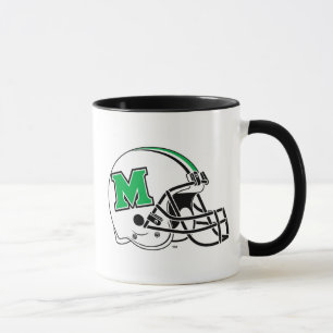 Marshall Football Helmet Mug