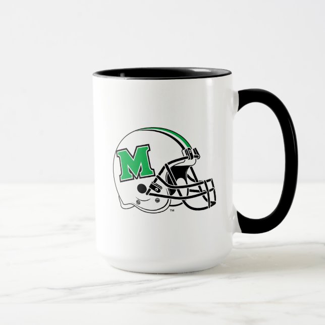 Marshall Football Helmet Mug (Right)
