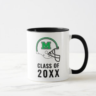 Marshall Football Helmet Mug