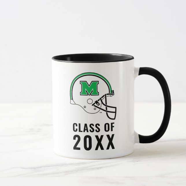 Marshall Football Helmet Mug (Right)