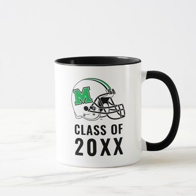 Marshall Football Helmet Mug (Right)