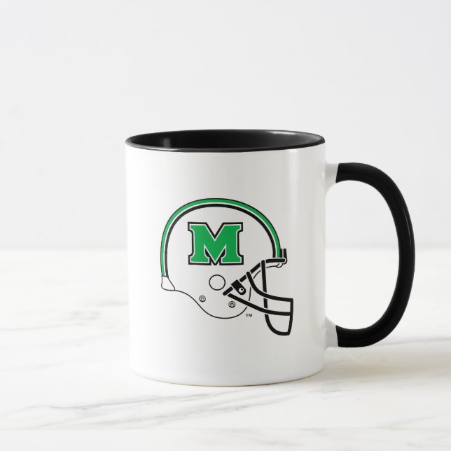 Marshall Football Helmet Mug (Right)