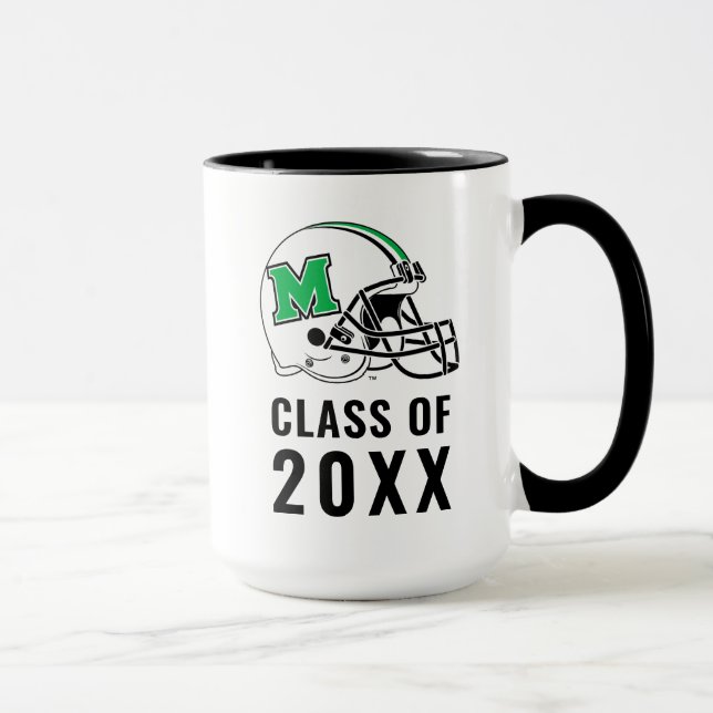 Marshall Football Helmet Mug (Right)