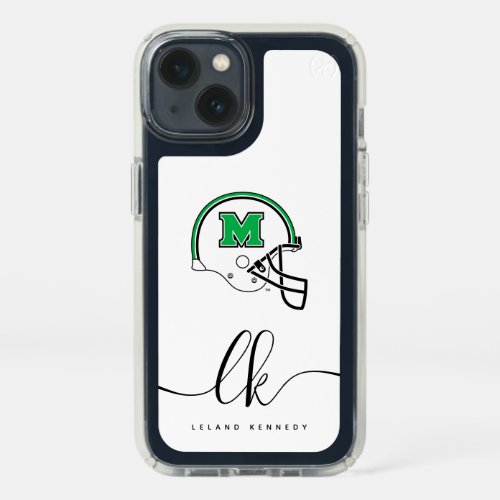 Marshall Football Helmet Speck iPhone 13 Case