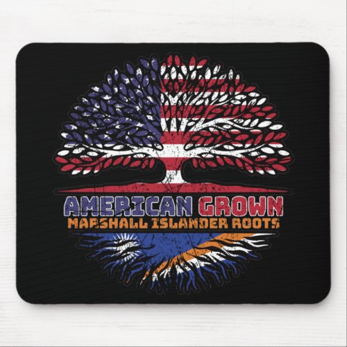 Marshall Islands American USA United States Mouse Pad