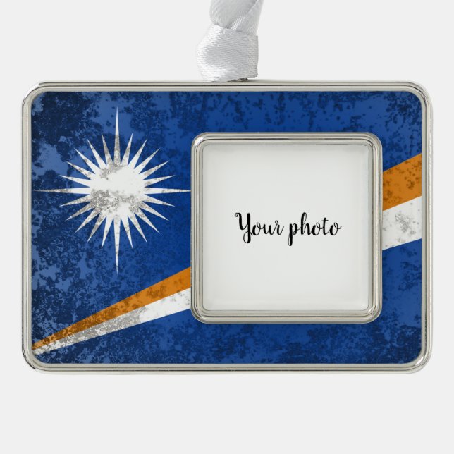 Marshall Islands Christmas Ornament (Front)