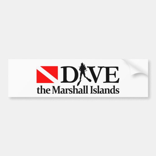Marshall Islands DV4 Bumper Sticker