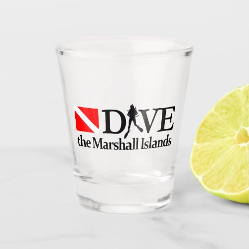 Marshall Islands DV4 Shot Glass