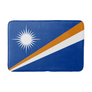 Marshall Islands Flag Bath Mat
