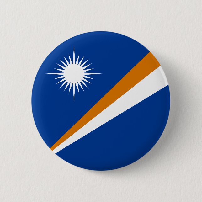 Marshall Islands Flag Button (Front)