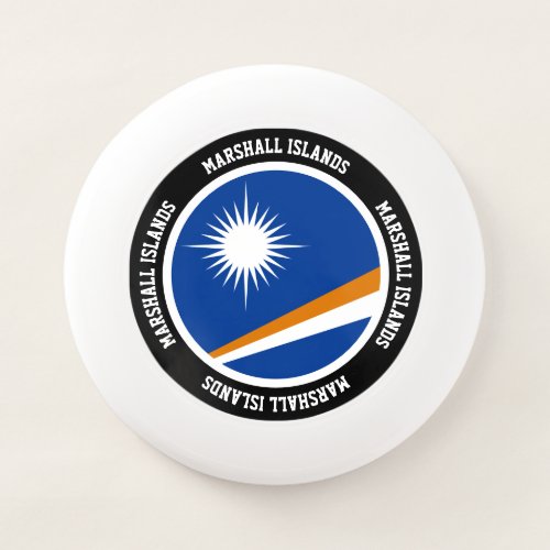 Marshall Islands Flag Charming Wham_O Frisbee
