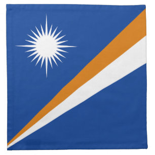 Marshall Islands Flag Cloth Napkin