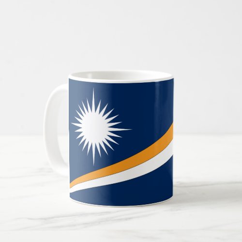 Marshall Islands Flag Coffee Mug