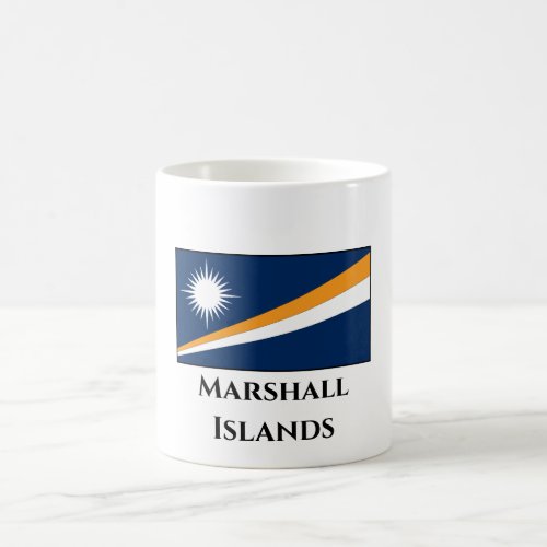 Marshall Islands Flag Coffee Mug