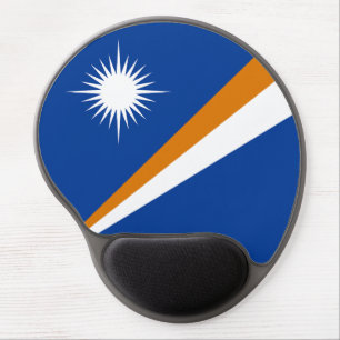 Marshall Islands Flag Gel Mouse Pad
