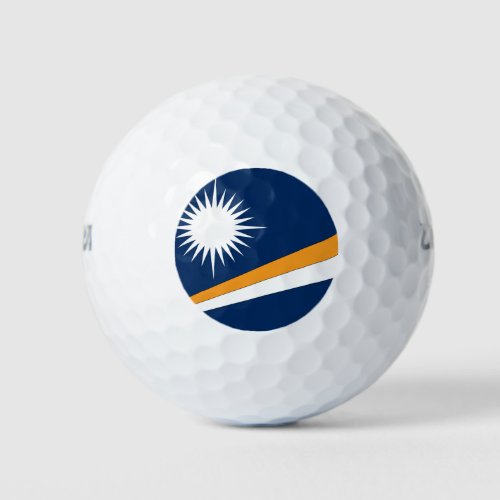 Marshall Islands Flag Golf Balls