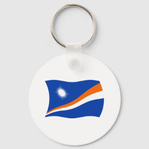 Marshall Islands Flag Keychain