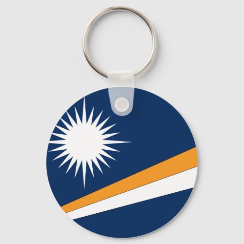 Marshall Islands Flag Keychain
